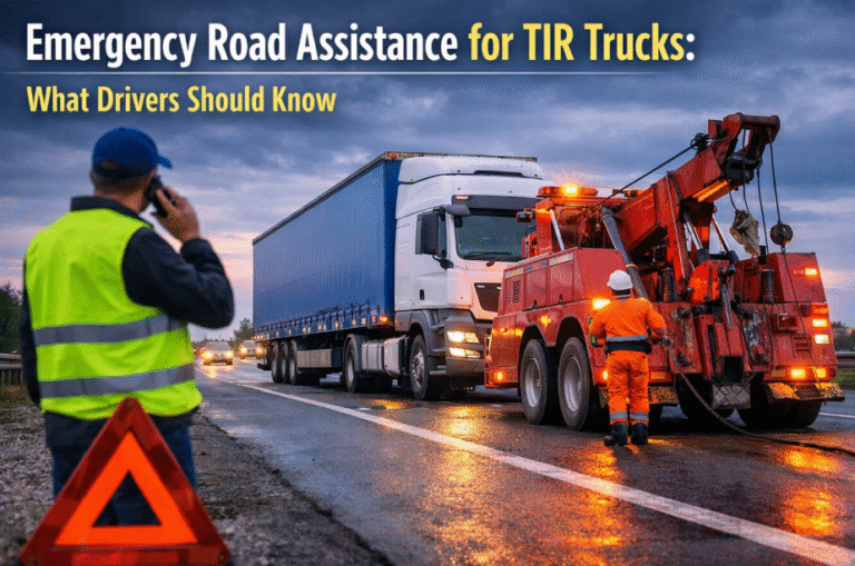 Emergency Road Assistance for TIR Trucks: What Drivers Should Know