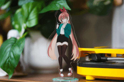 Custom Acrylic Standees for Artists and Collectors